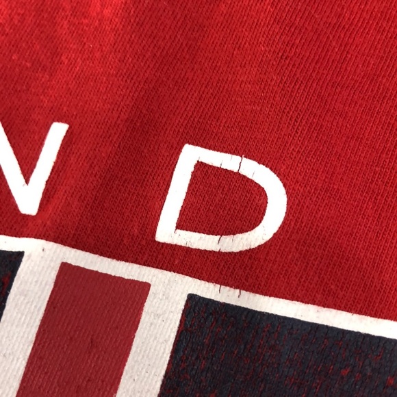 Kids London England Short Sleeve Red Tee - Picture 6 of 6